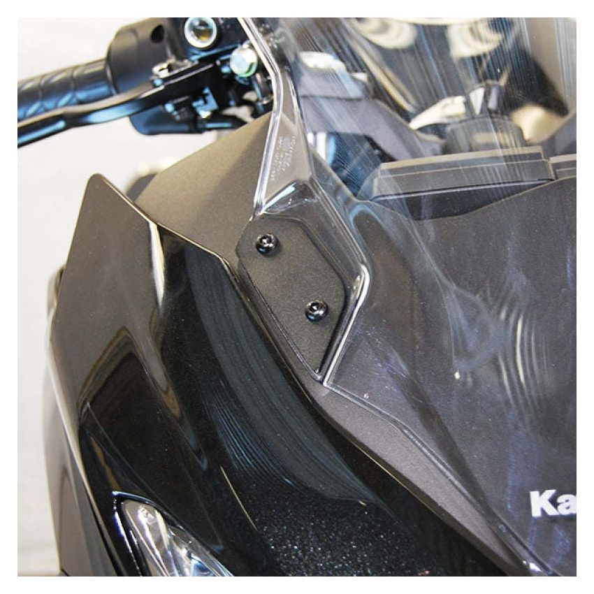 New Rage Cycles N-400-MBO 18+ Kawasaki Ninja 400 Mirror Block Off Plates