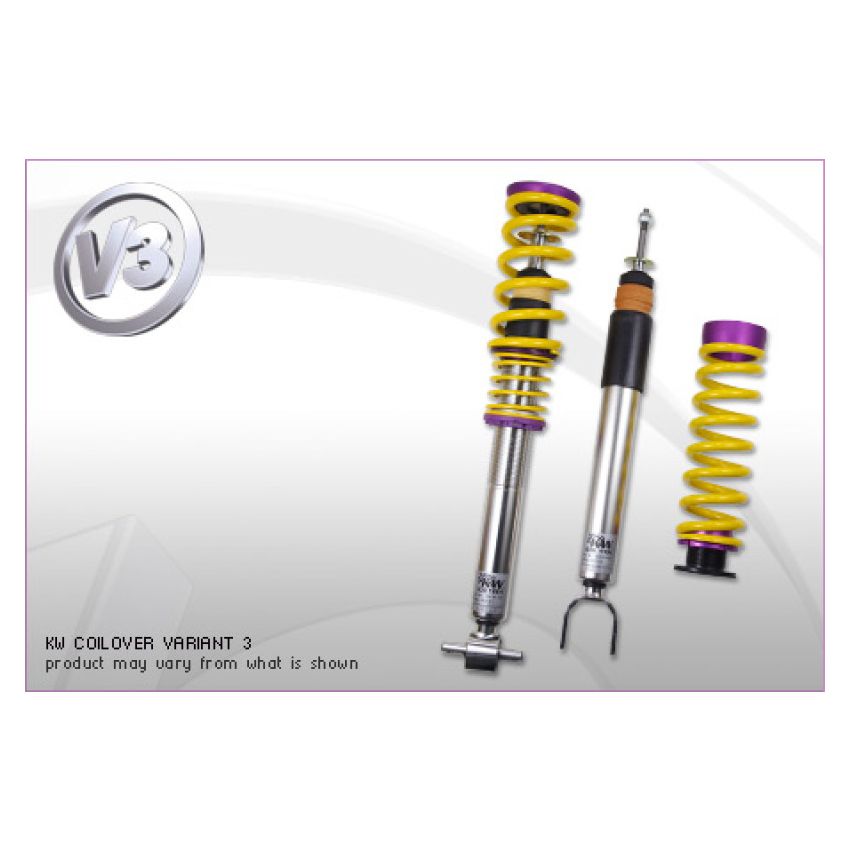 KW 35261020 Coilover Kit V3 Chevrolet Corvette (C5); all models incl. Z06; w/ electronic shock