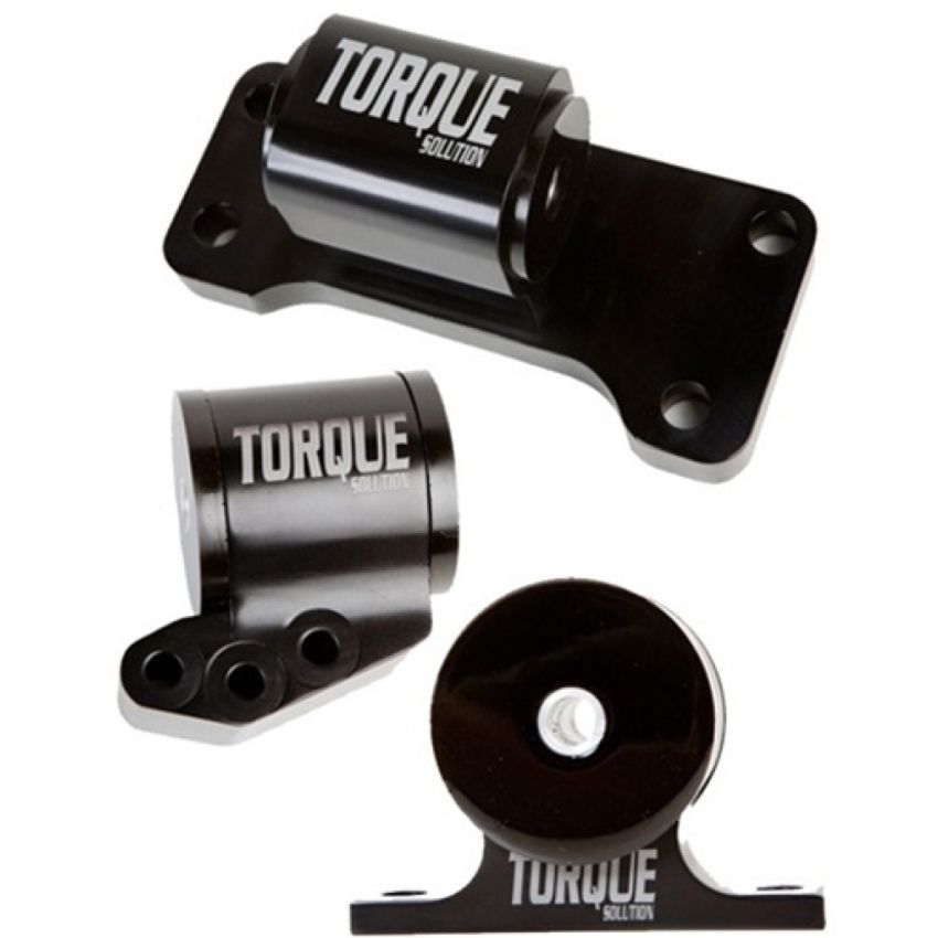 Torque Solution TS-EV-125 Billet Aluminum 3 piece Engine Mount Kit: Mitsubishi Evolution VII-IX 2001-2006