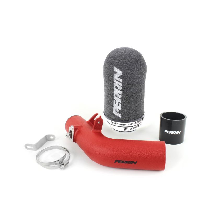 Perrin Performance PSP-INT-322RD Perrin 08-14 WRX / 08-17 STI Red Cold Air Intake (Will Not Fit 2018 STI)