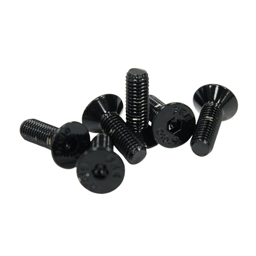 NRG Steering Wheel Screw Upgrade Kit (Conical) - Black