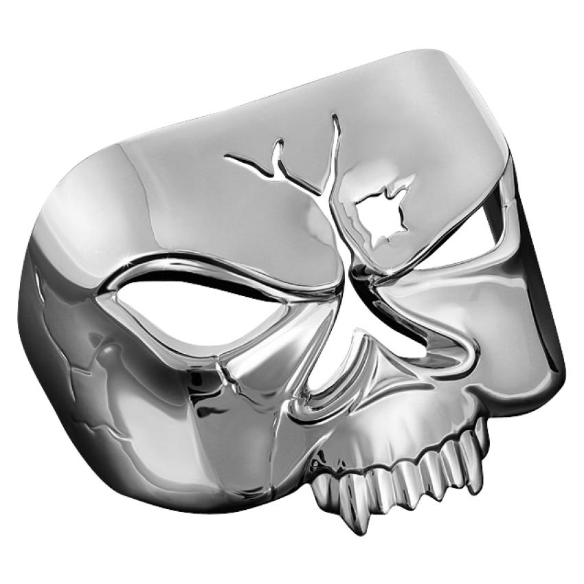 Kuryakyn 9009 Zombie Taillight Cover Chrome