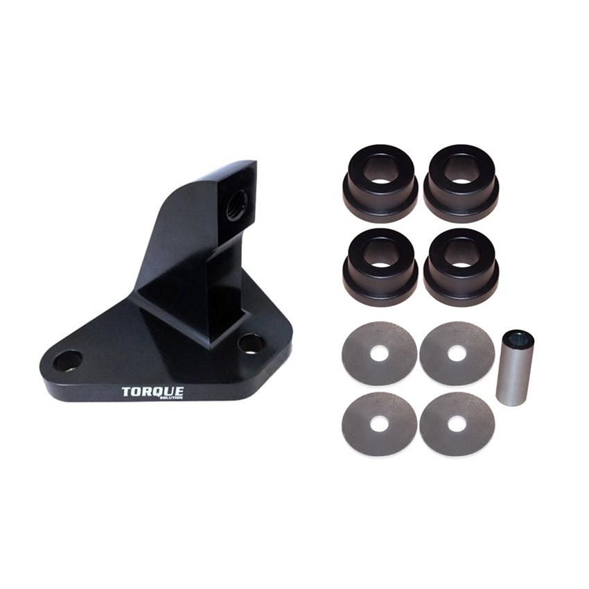 Torque Solution Mustache Bar Eliminator w/ Urethane Bushings: Mitsubishi Evo 7/8/9 2001-2006