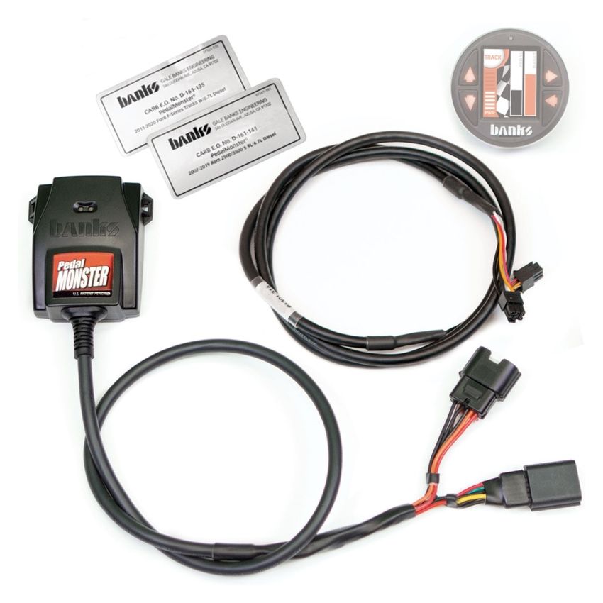 Banks Power Pedal Monster Throttle Sensitivity Booster for Use w/ Exst. iDash - 07-19 Ram 2500/3500
