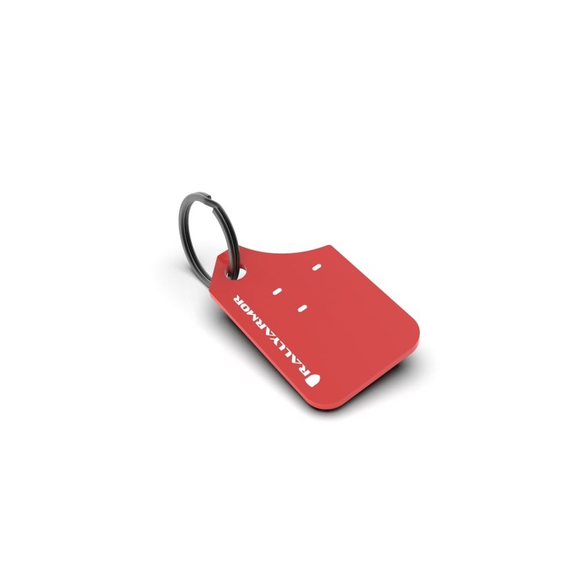 Rally Armor Red Rally Armor Mini UR Rally Mud Flap Keychain