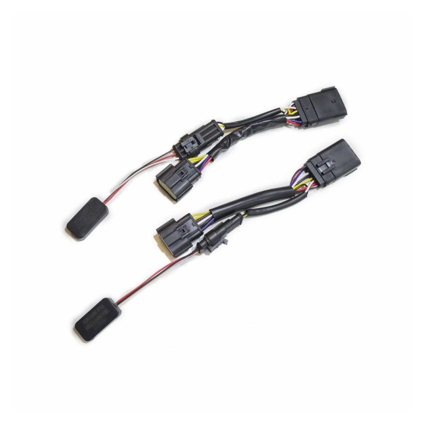 AlphaRex 19-22 Ram 2500 Stock LED Headlights To Alpharex Projector Headlights Converters