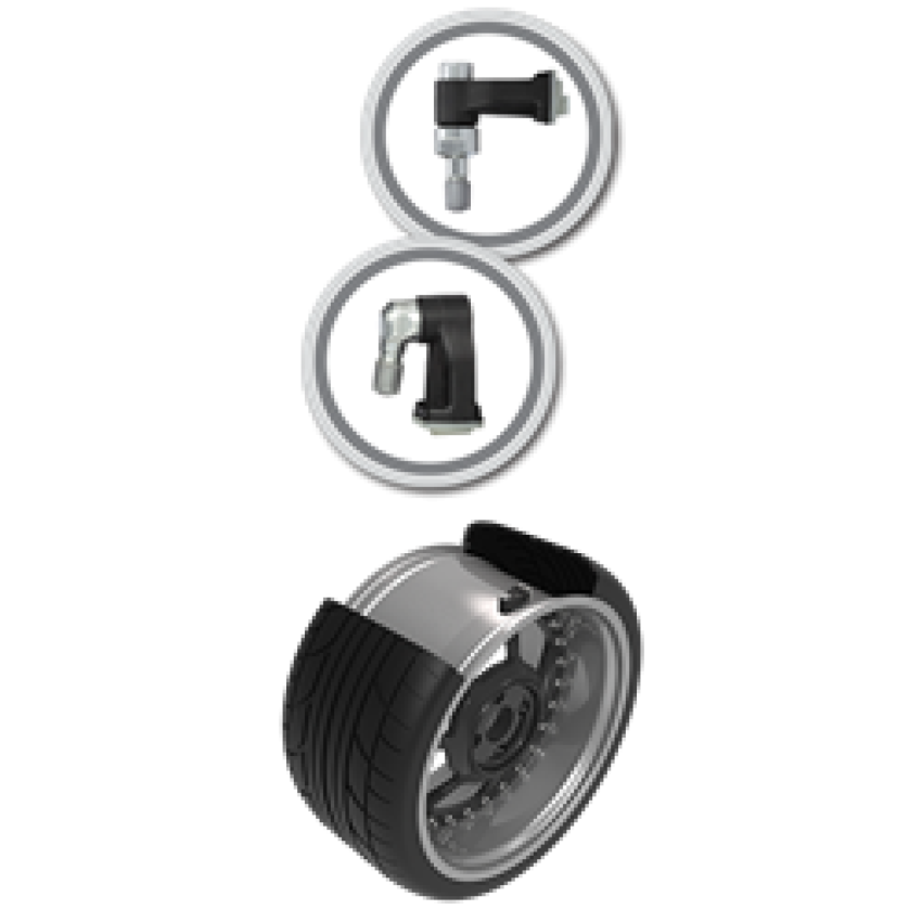 SCHRADER VALVES 33900 Schrader 90 degree EZ-sensor - Programmable TPMS Sensor (Sensor Body Only)