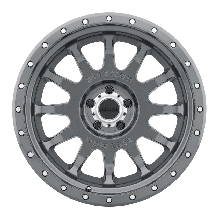 Method MR605 NV 20x10 -24mm Offset 5x5 71.5mm CB Gloss Titanium Wheel
