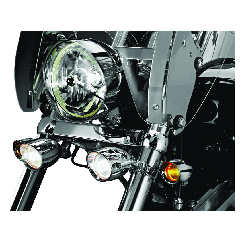 Kuryakyn 4014 P-Clamp 39mm-41mm Chrome