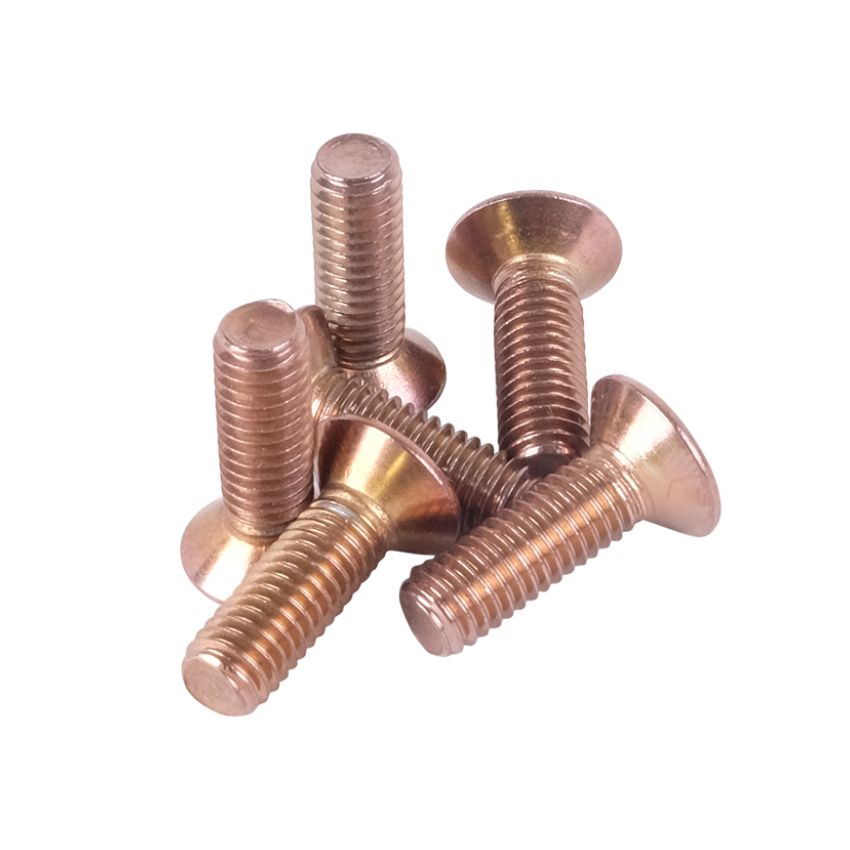 NRG Steering Wheel Screw Upgrade Kit (Conical) - Rose Gold