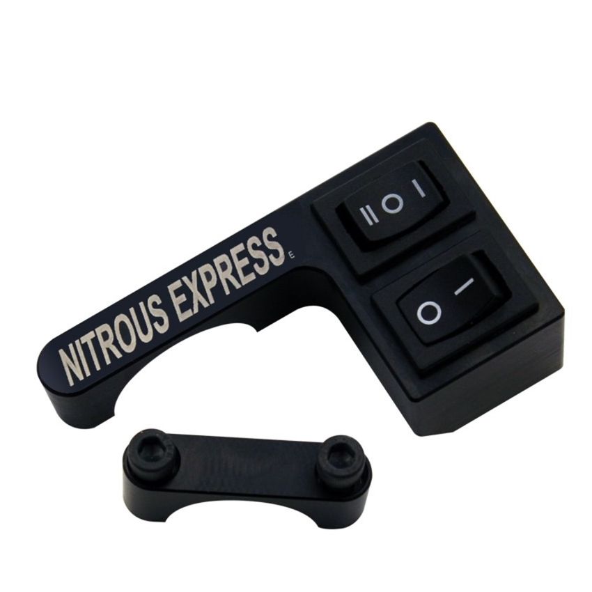 Nitrous Express Handle Bar Switch Mount (7/8in Bar and Switches Off to Right Side)