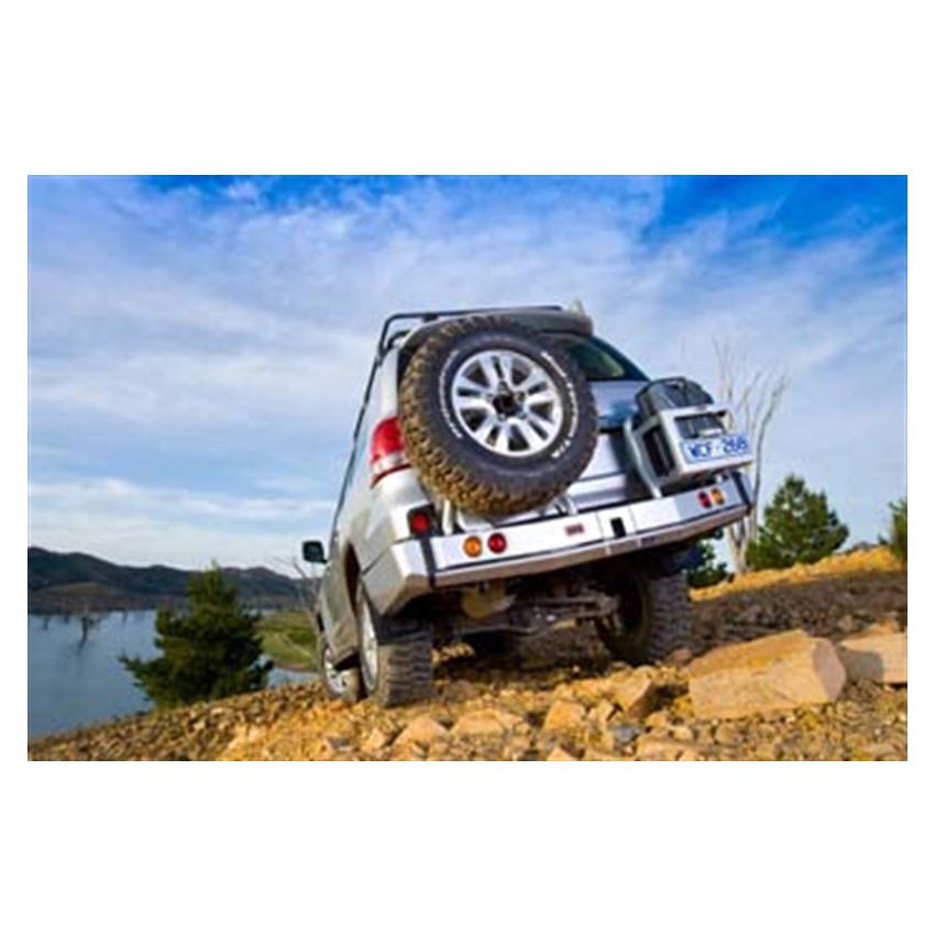 ARB 5615010 Rear Bar 200 Series Blk 2007 To 10/15 (Fit Kit NOT Included)