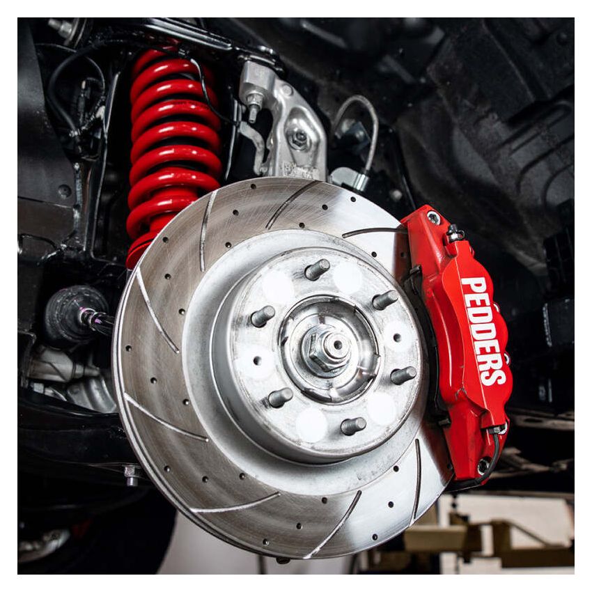 Pedders PED-PEBK05 2019+ Ford Ranger Front TrakRyder eXtreme Brake Kit