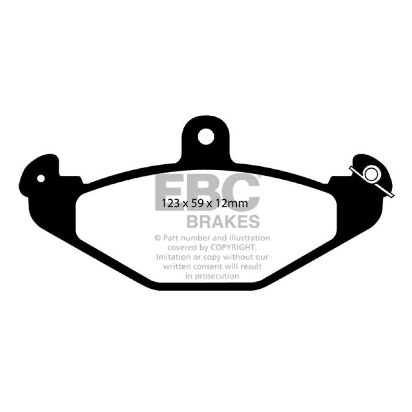 EBC DP2885/2 08+ Lotus 2-Eleven 1.8 Supercharged Greenstuff Rear Brake Pads