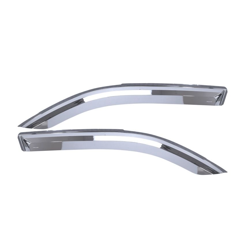 Putco 480072 19-20 Ram 1500 - Crew Cab (Set of 2) - Excl regular Cab Element Chrome Window Visors