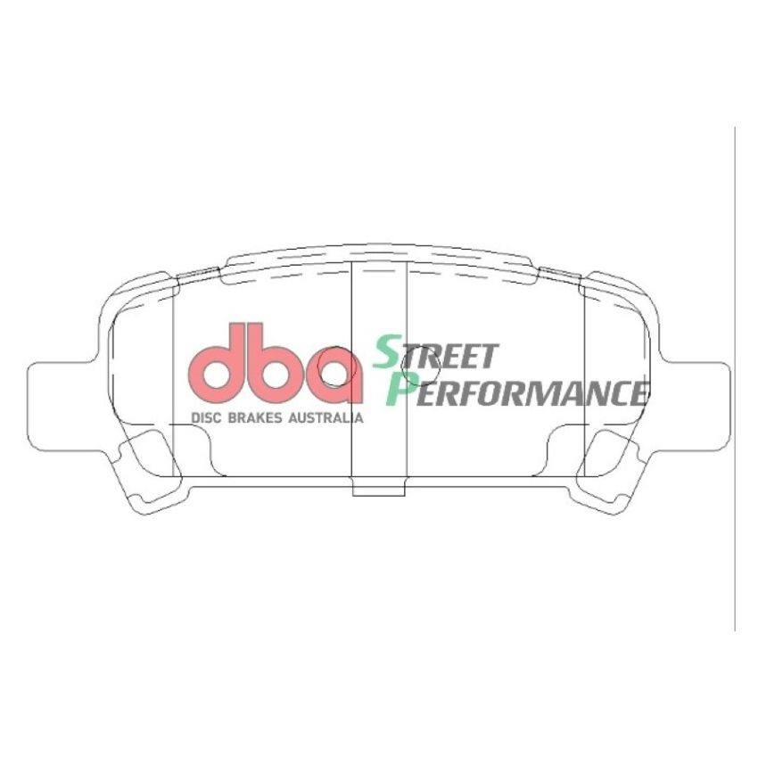 DBA DB1379SP 02-03 Subaru WRX SP500 Rear Brake Pads