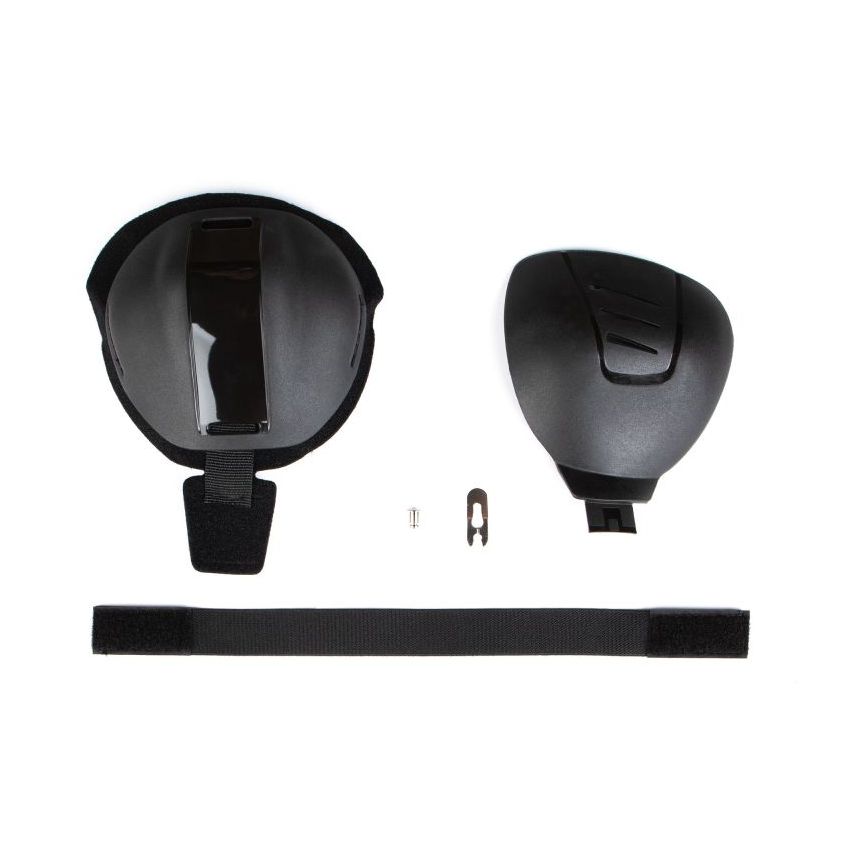 EVS KBRP-AX-RPC-S/M-KT Axis Patella Cup Replacement(Strap/Liner/Right Cup/Hardware) Black - Small/Medium