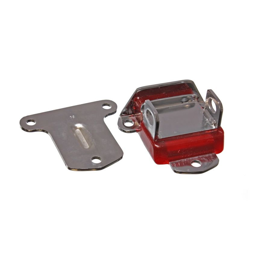 ENERGY SUSPENSION ENE3-1115R 58-72 Chevy Chrome Motor Mount W/ Red Pad