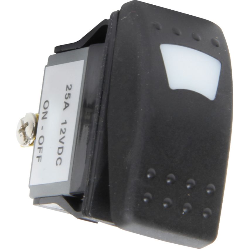 QUICKCAR RACING PRODUCTS QRP52-601 Rocker Switch Lighted On /Off Red