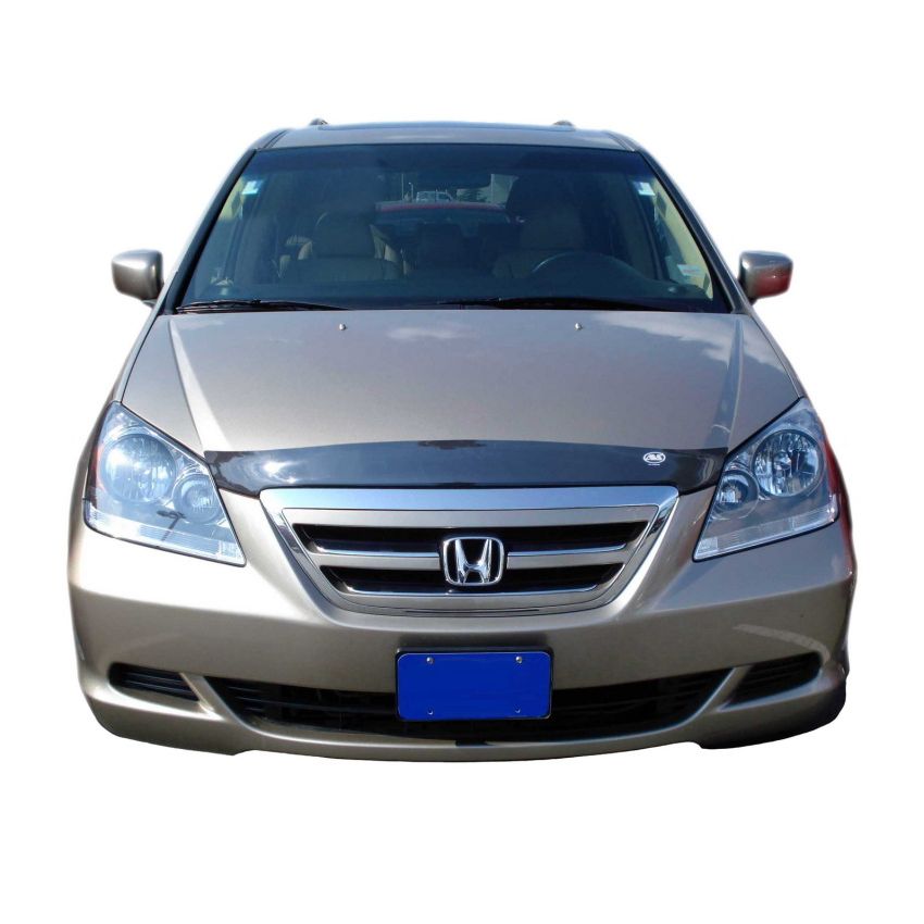 AVS 05-07 Honda Odyssey High Profile Bugflector II Hood Shield - Smoke