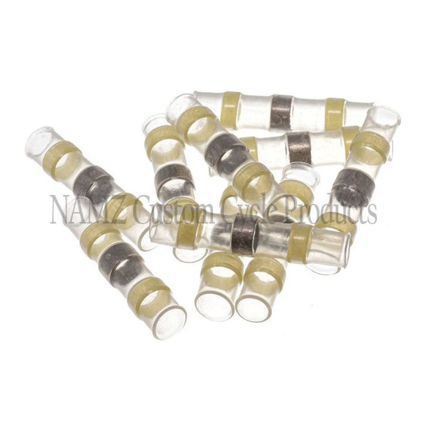 NAMZ NIS-9005 Heat Sealable Butt Splice w/Low Temp Solder Terminals 12-10 AWG (10 Pack)