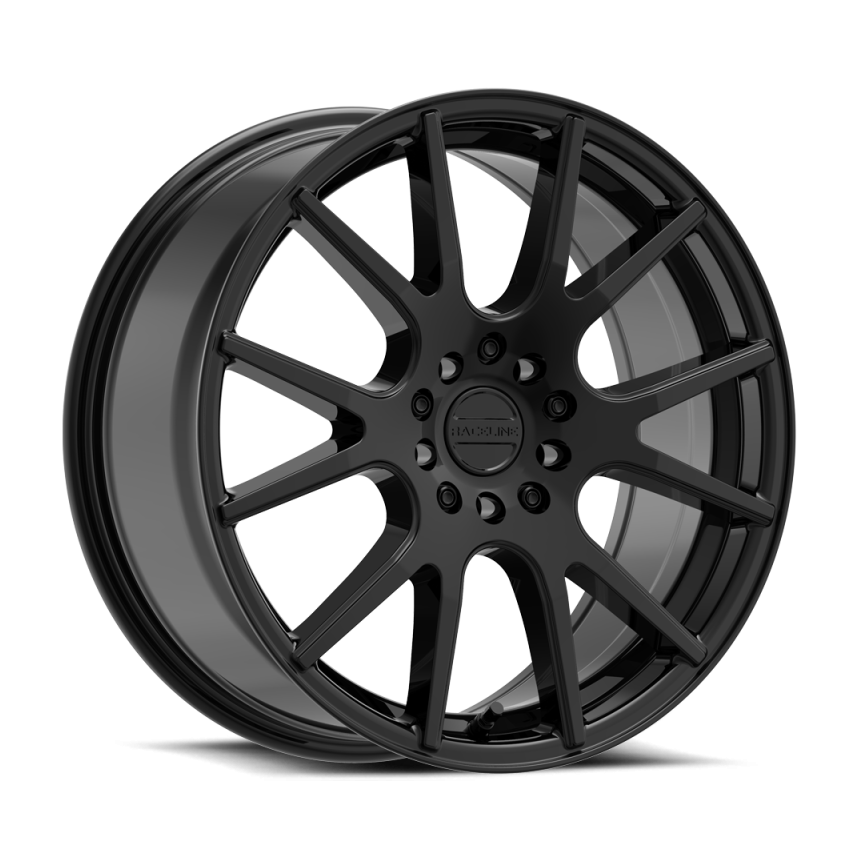 Raceline 147B Intake 14x5.5in / 4x100/4x114.3 BP / 35mm Offset / 72.62mm Bore - Gloss Black Wheel