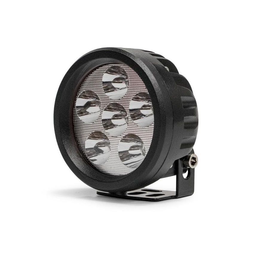 DV8 Offroad R3.5E16W3W 3.5in Round 16W Driving Light Spot 3W LED - Black