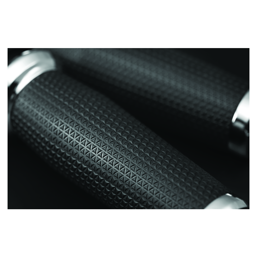 Kuryakyn 5960 Thresher Grips 18-Up Indian Models Chrome