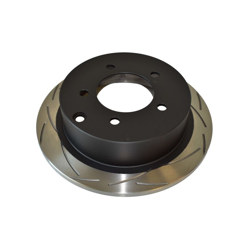 DBA 08-14 Mitsubishi Lancer ES Rear T2 Slotted Street Series Rotor