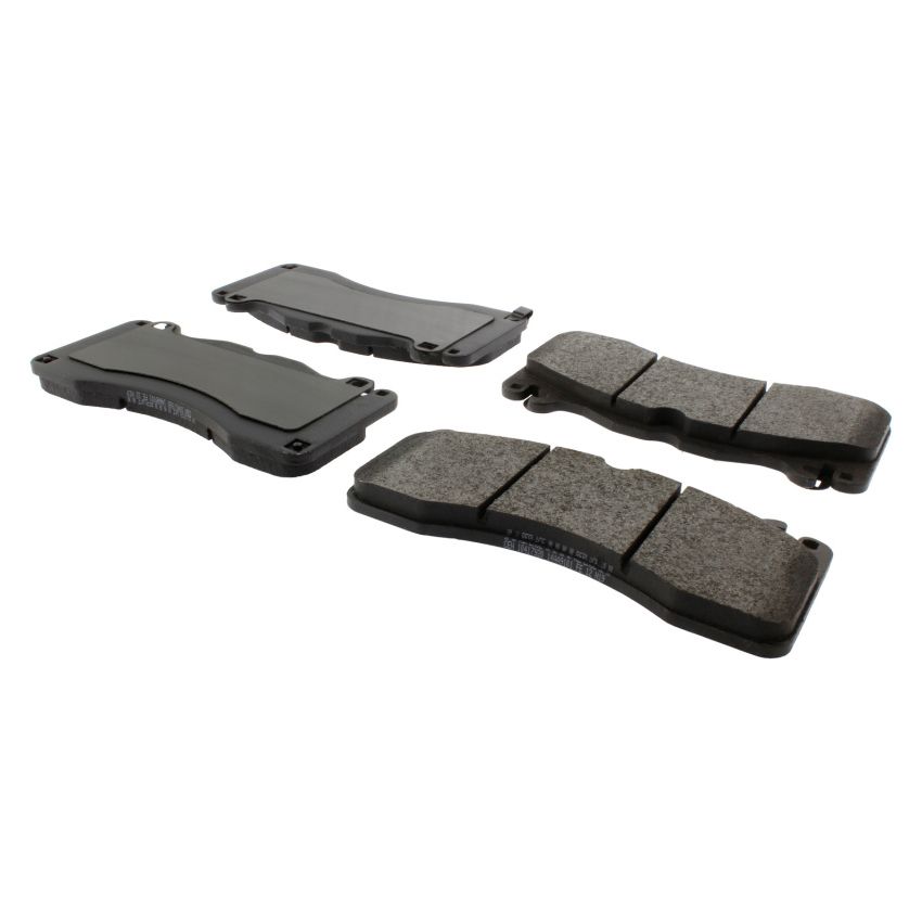StopTech 15-18 Ford Mustang Front Street Brake Pads w/Shims & Hardware