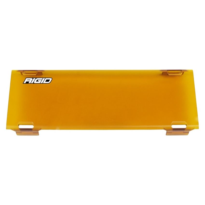 Rigid Industries 10in E-Series Light Cover - Amber -trim 4in & 6in