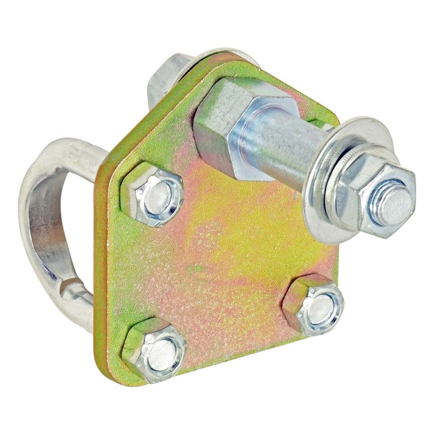 RockJock Steering Stabilizer Shock Bracket Kit Fits 1 1/4in Rods Included in CE-9701 Kit