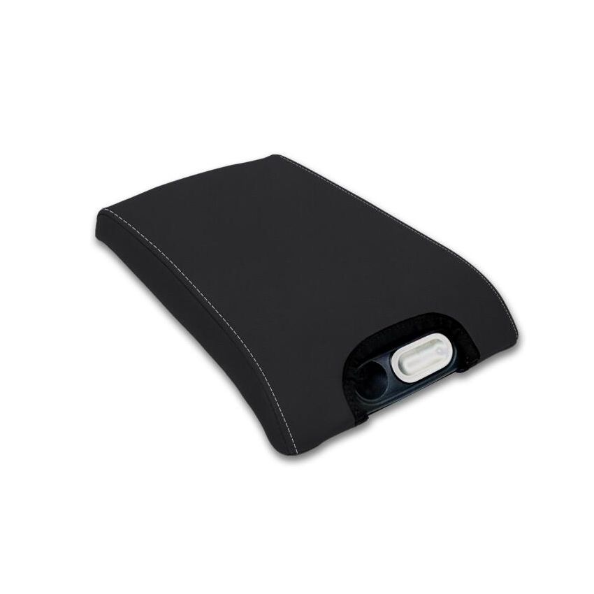 PRP Seats B107-06 PRP 10-14 Ford Raptor  Center Console Cover- Black with Silver Stitch