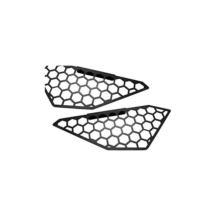 Fab Fours Inc. M2550-1 Vengeance Side Light Mesh Insert Cover Matte Black