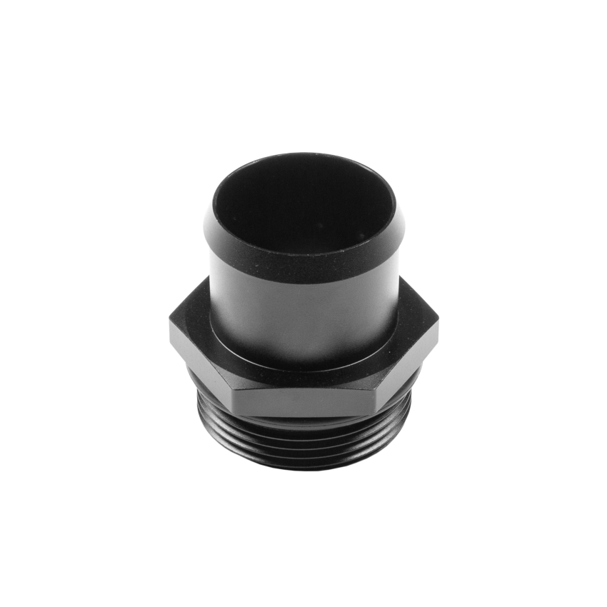 Chase Bays CB-RADORB-138 20AN ORB to 35mm/1.38in Push-On Hose Aluminum Adapter - Black