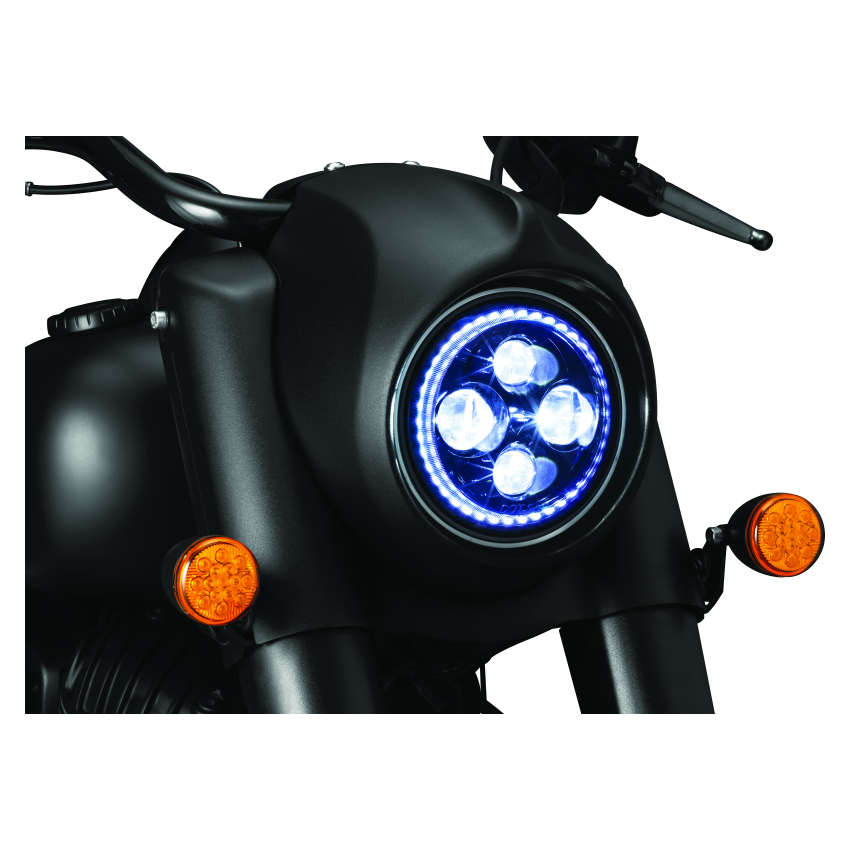 Kuryakyn 2469 Orbit Headlight Adapter Black