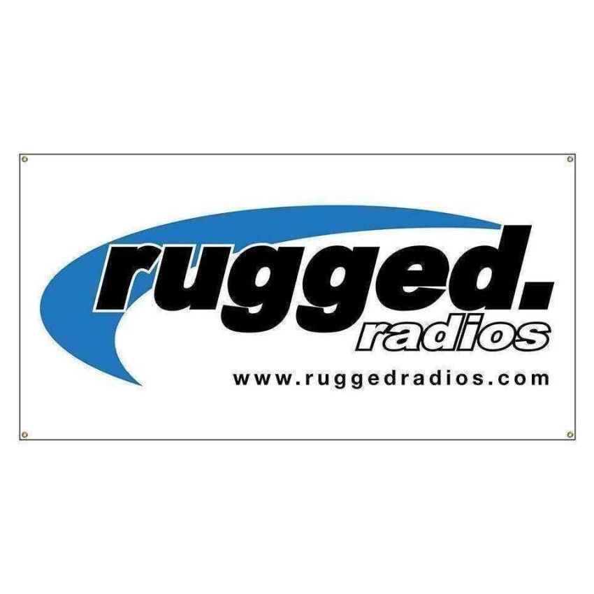 Rugged Radios BANNER 2X4-NI Race Banners - Available In Different Sizes 2 x 4 Banner