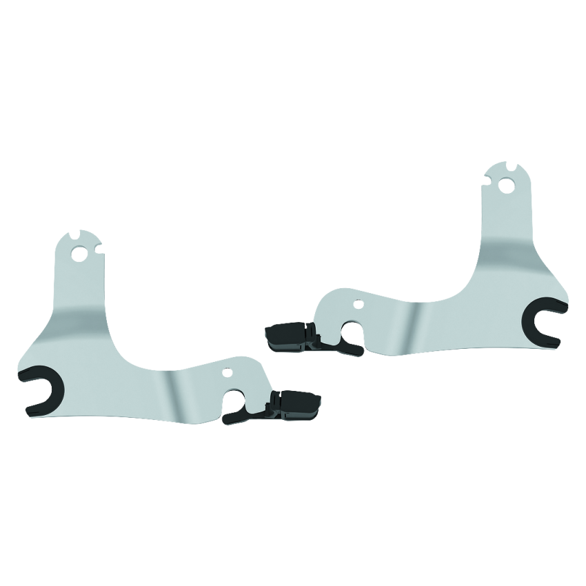 Kuryakyn 7093 Quick Release Mount For Multi-Purpose Backrest 14-Up Touring Models Chrome