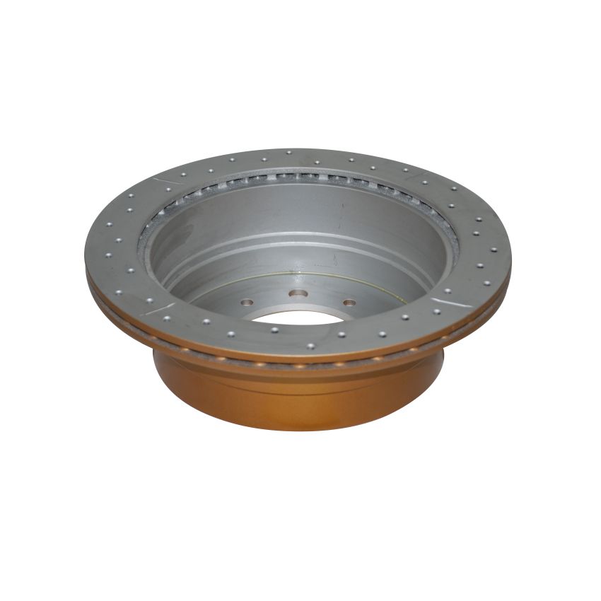 DBA 98-05 Lexus LX470/98+ Toyota Landcruiser 100 Series Front Drilled & Slotted Street Series Rotor