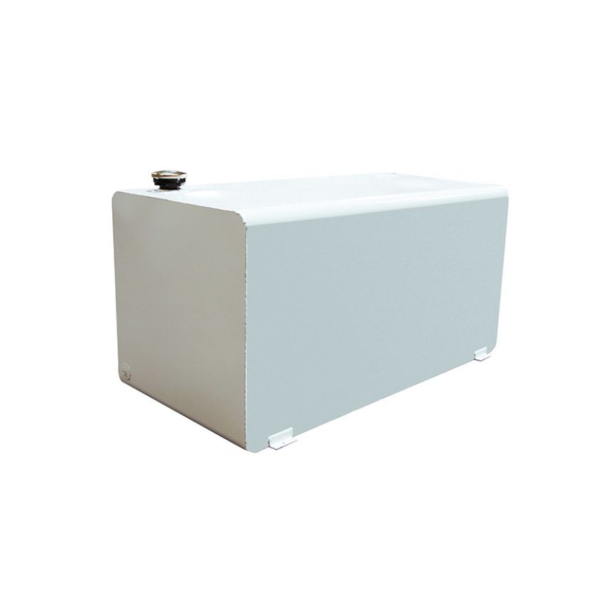 Dee Zee DZ91753S Deezee Universal Tanks - Short Rectangle White Steel