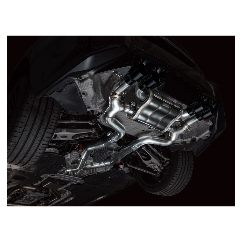 AWE Tuning 3025-43487 23-24 BMW G87 M2 SwitchPath Edition Exhaust - Diamond Black Tips