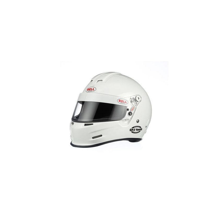 BELL HELMETS BEL1425003 GP2 Youth Helmet White 2XS SFI24.1-15