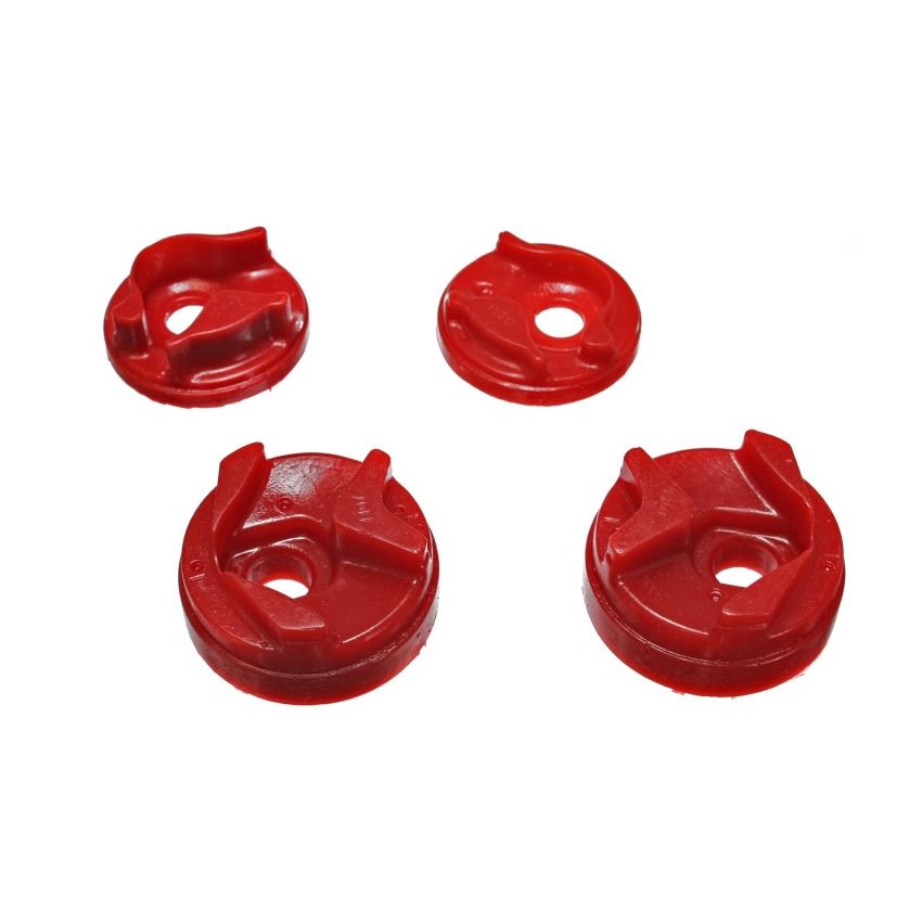 Energy Suspension 02-03 Nissan Sentra/200SX Red Motor Mount Insert Set (w/ Spec V 2.5L engine manua