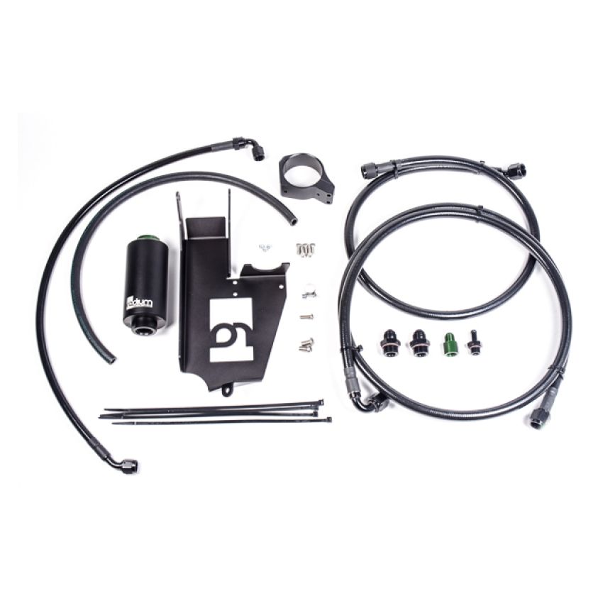 Radium Engineering 20-0376-05 Fuel Hanger Plumbing Kit EVO 7/8/9 Microglass Filter