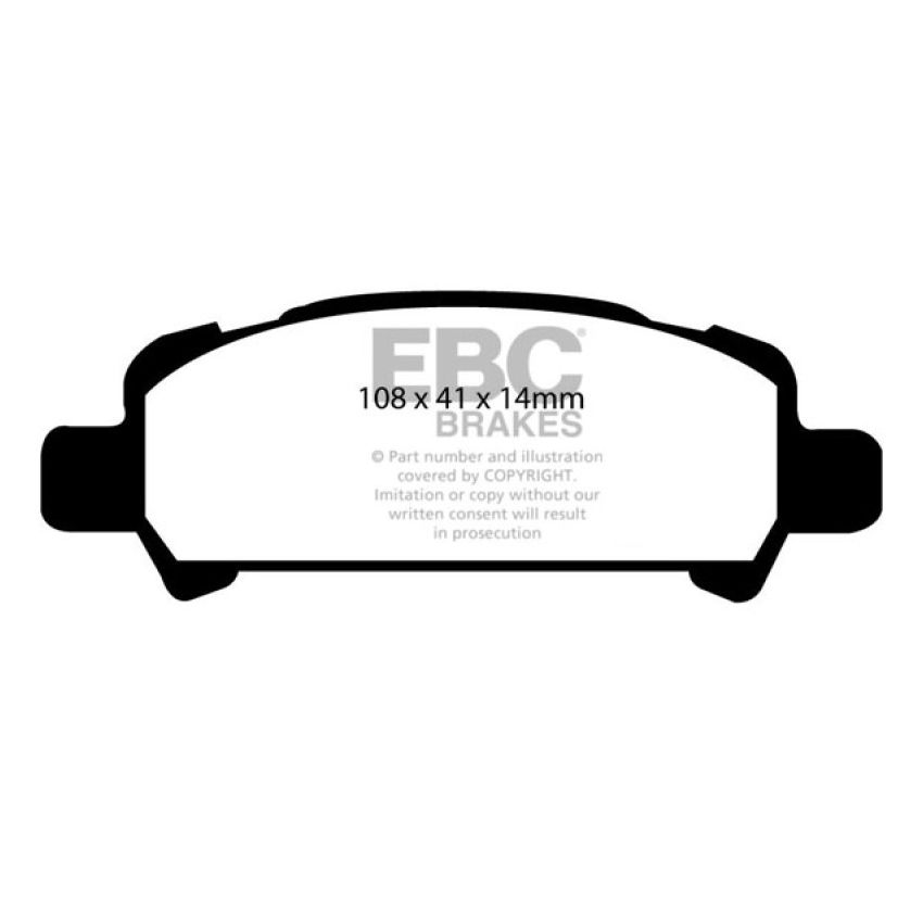 EBC 02-06 Subaru Baja 2.5 Ultimax2 Rear Brake Pads