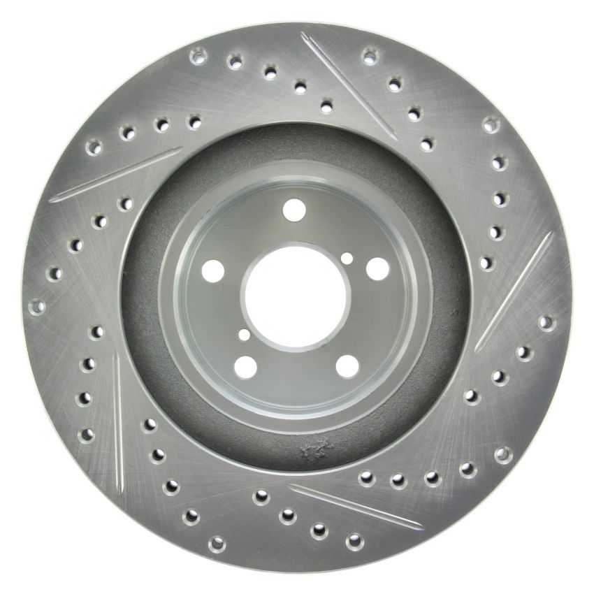 StopTech Select Sport 03-08 Subaru Forester Sport Slotted and Drilled Right Front Rotor