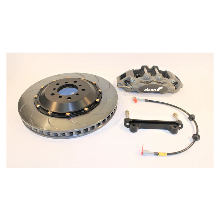 Alcon BRK.200589 BMW E46 M3 4 Piston 355x32mm Front Race Kit - Anodized
