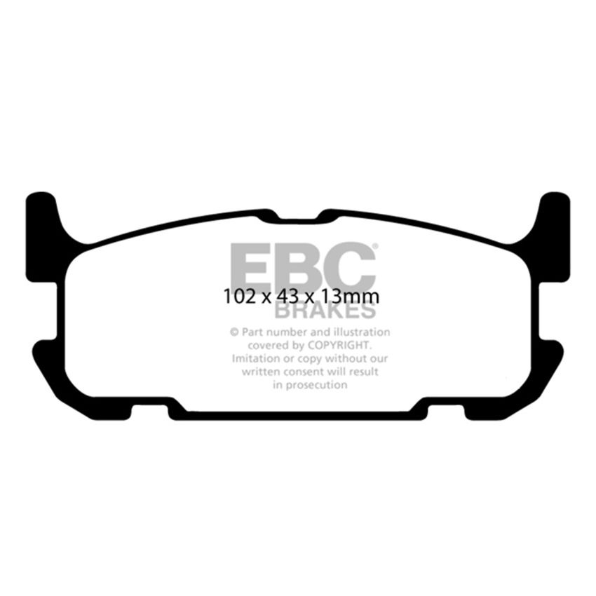 EBC 04-05 Mazda Miata MX5 1.8 (Sports Suspension) Ultimax2 Rear Brake Pads