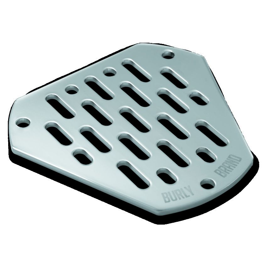 Burly Brand 0206-0181-CH Hex Faceplate MX -Chrome