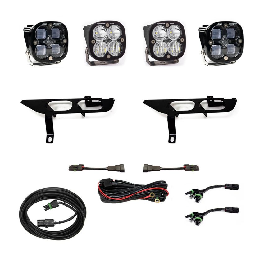 Baja Designs 447699 Squadron SAE/Pro Fog Pocket Light Kit